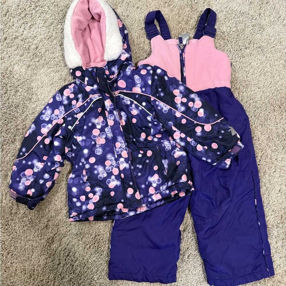 ZeroXposur Toddler Pink Jacket and Snowpants